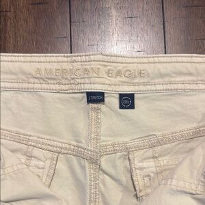 American Eagle Light Tan Stretch Pants